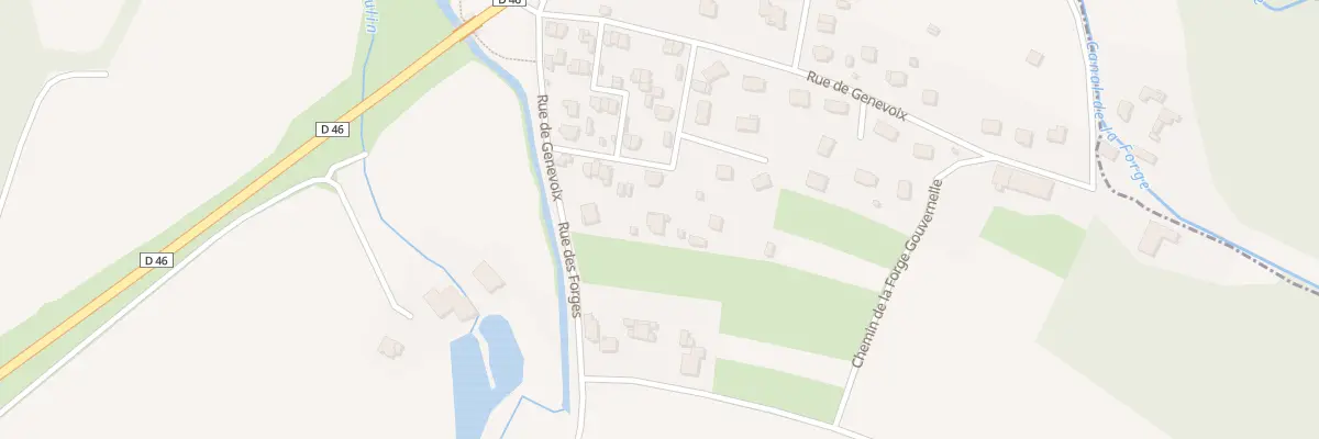 Plan du 52 Rue de Genevoix à Saint-Gorgon