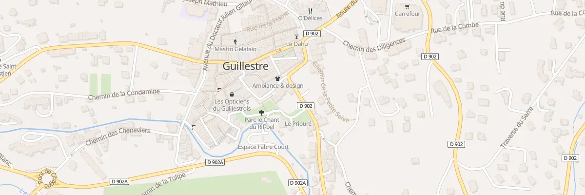 Plan du 4 Rue de Fontloube à Guillestre
