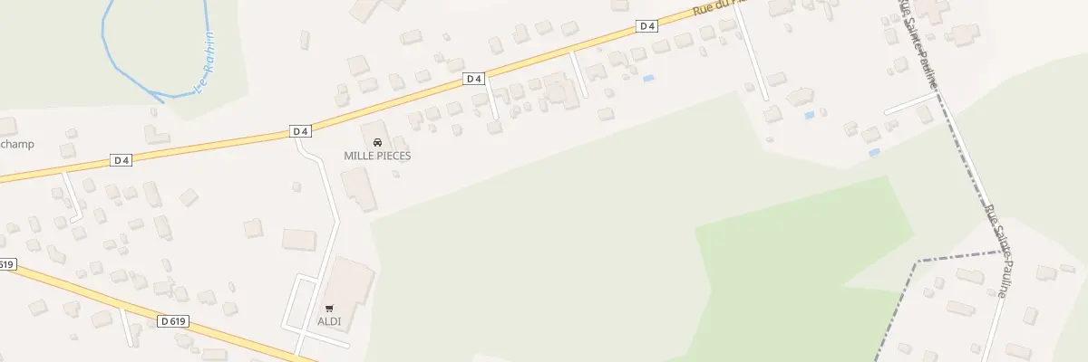 Plan du 38 Rue du Plain à Ronchamp