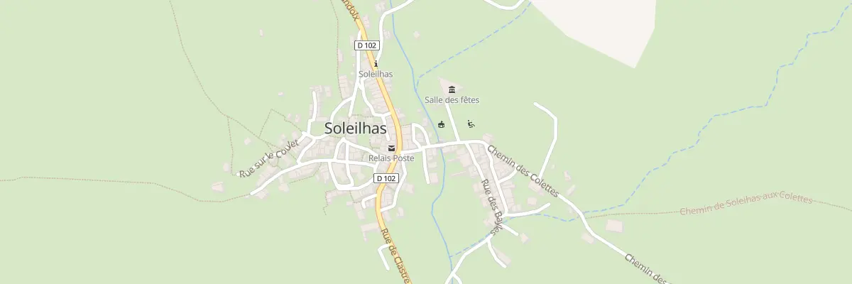 Plan du 7086 Le Village à Soleilhas