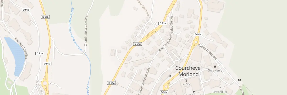 Plan du 304 Rue de l’Aiguille-du-Fruit à Courchevel