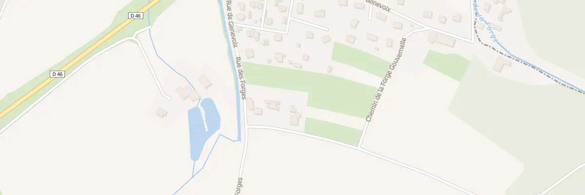 Plan du 50 Rue des Forges à Saint-Gorgon
