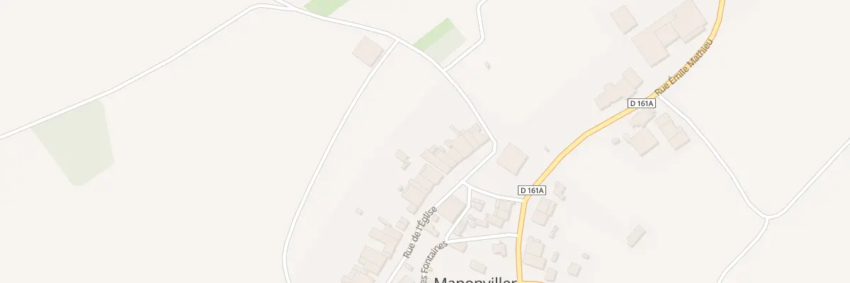 Plan du 10 Rue de l’Eglise à Manonviller