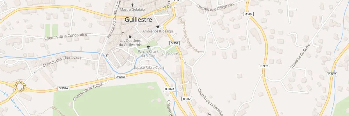 Plan du 8 Rue de Fontloube à Guillestre