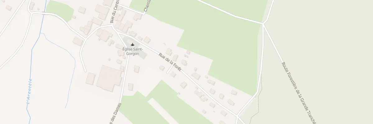 Plan du 21 Rue de la Forêt à Saint-Gorgon