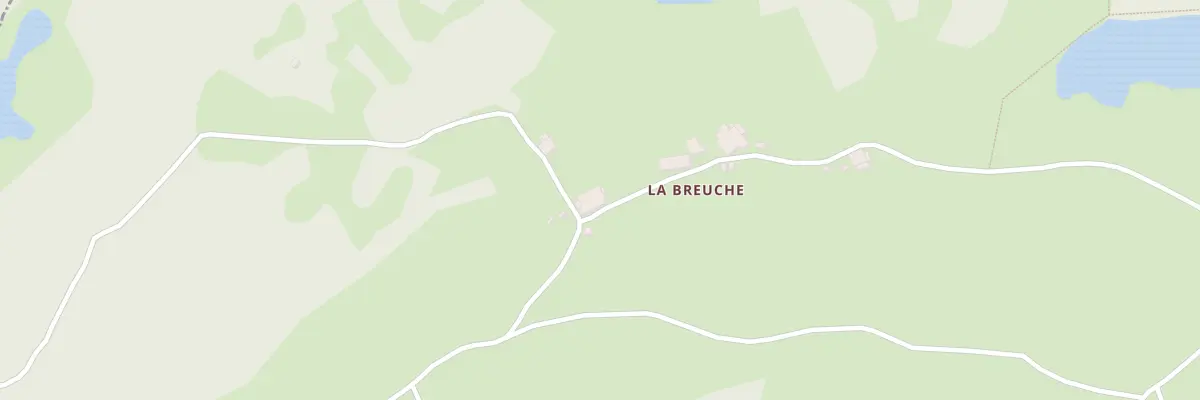 Plan du 4 La Breuche à Servance-Miellin