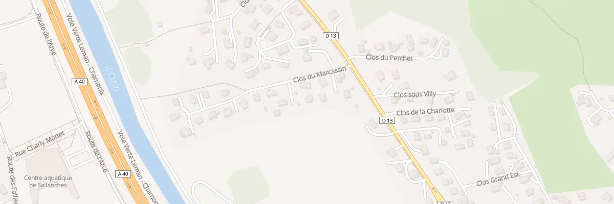 Plan du 103 Clos du Marcassin à Sallanches