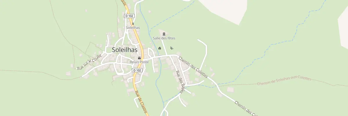 Plan du 5014 Les Bayles à Soleilhas
