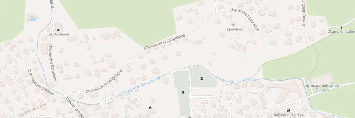 Plan du 291B Che de la Longeagne à Guillestre