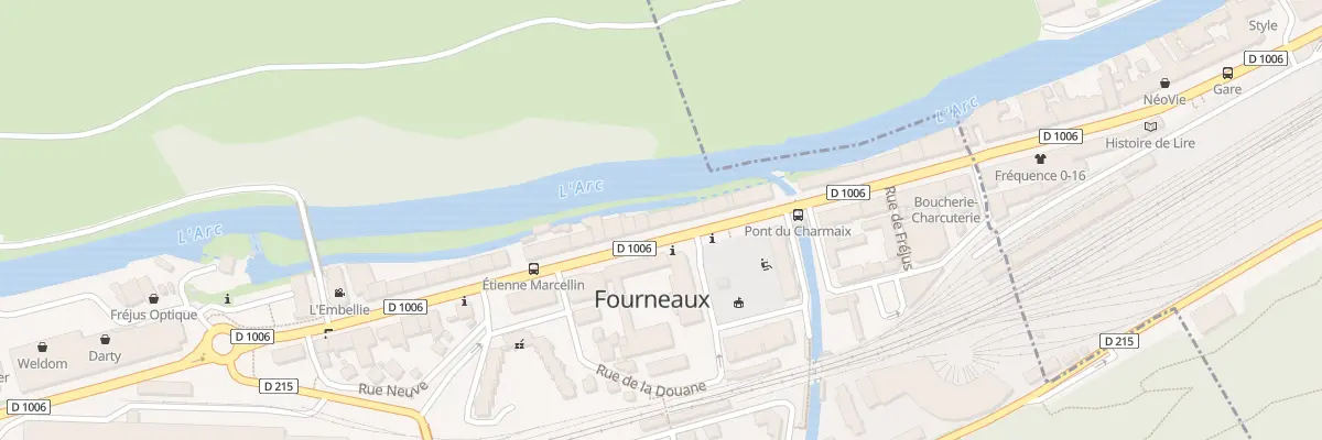 Plan du 14 Av de la Liberté à Fourneaux