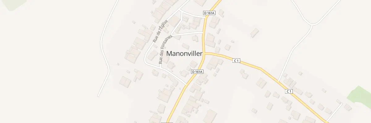 Plan du 19 Rue Emile Mathieu à Manonviller