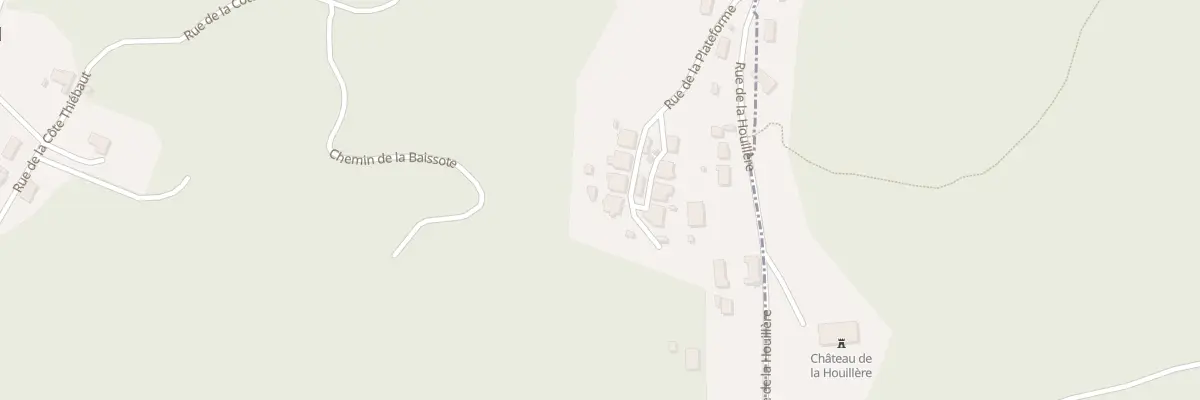 Plan du 32 Rue de la Plateforme à Ronchamp