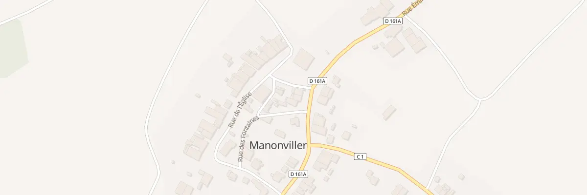 Plan du 27 Rue Emile Mathieu à Manonviller