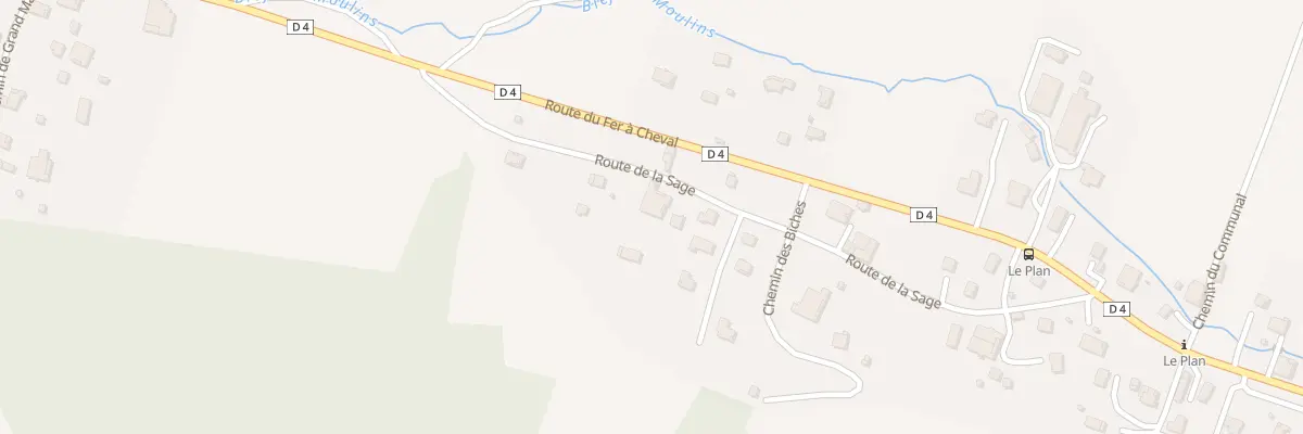 Plan du 224 Rte de la Sage à La Rivière-Enverse