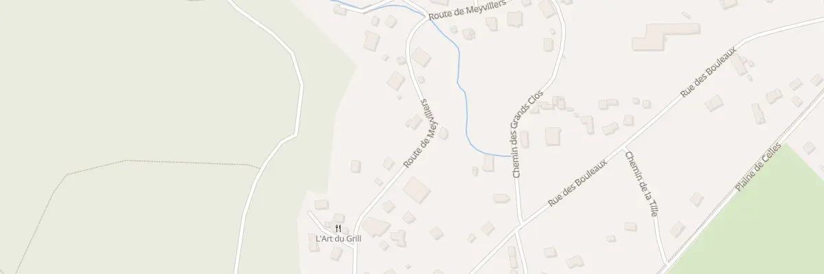 Plan du 50 Rte de Meyvillers à Saint-Amé