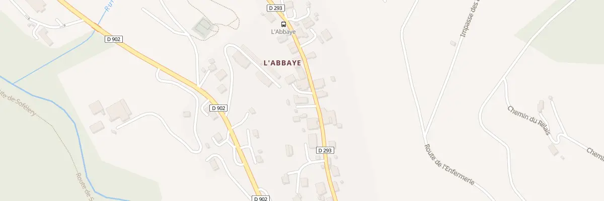 Plan du 635 Rte de l’Abbaye à Saint-Jean-d’Aulps