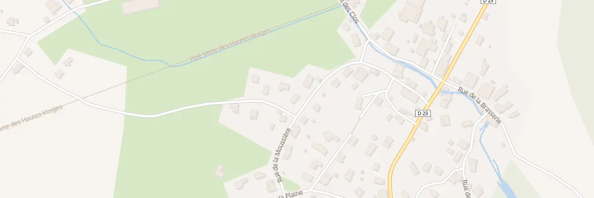 Plan du 230 Rue des Neufs Prés à Dommartin-lès-Remiremont