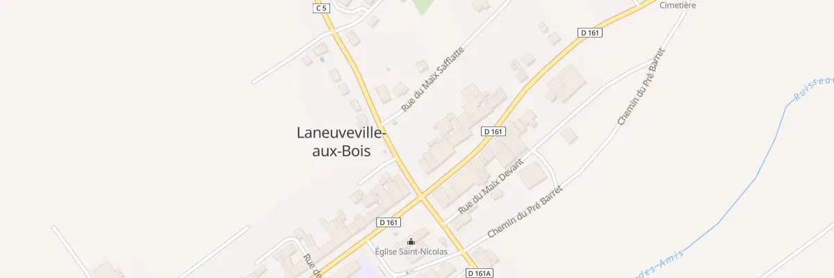 Plan du 69 Grande Rue à Laneuveville-aux-Bois