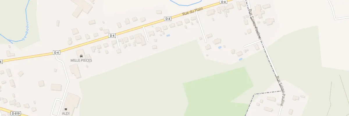 Plan du 46 Rue du Plain à Ronchamp