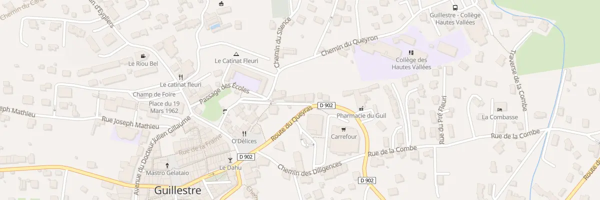 Plan du 5 Rue de Torre Pellice à Guillestre