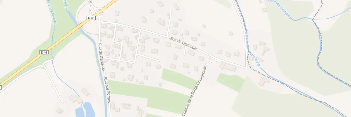 Plan du 76 Rue de Genevoix à Saint-Gorgon