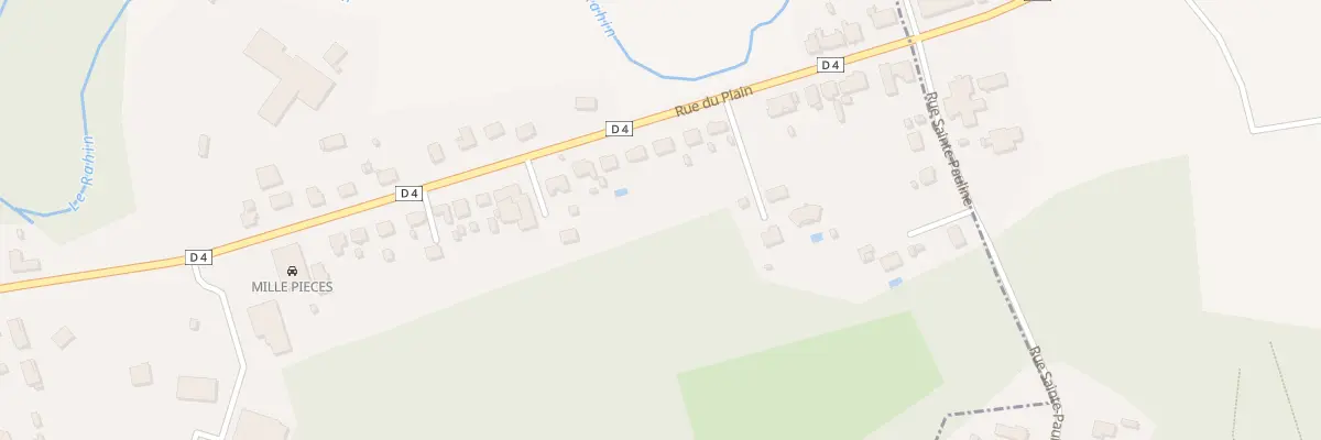 Plan du 48 Rue du Plain à Ronchamp