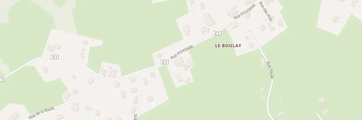 Plan du 13 Rue Principale à La Neuveville-devant-Lépanges