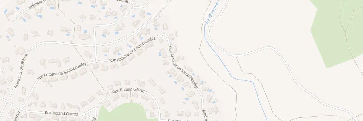 Plan du 31 Rue Saint Exupery à Roquebrune-sur-Argens