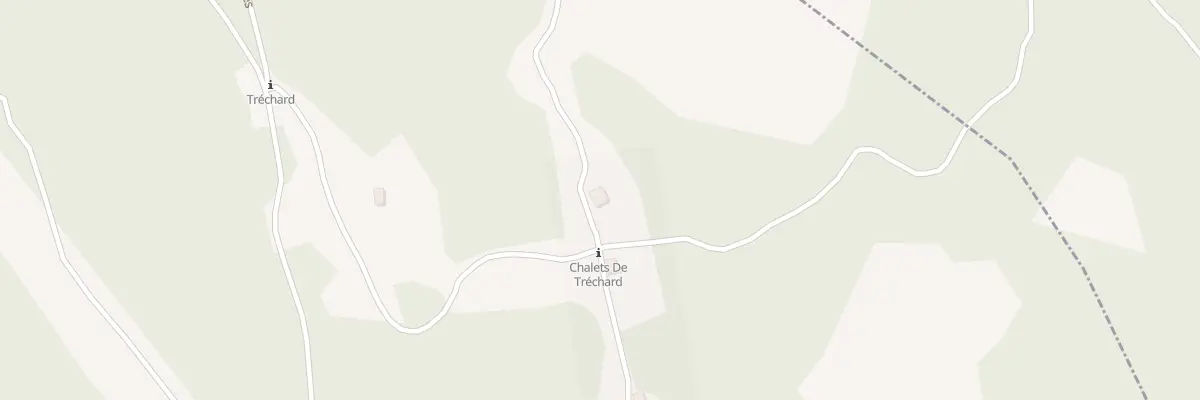 Plan du 9000 Trechard Nord à Arâches-la-Frasse