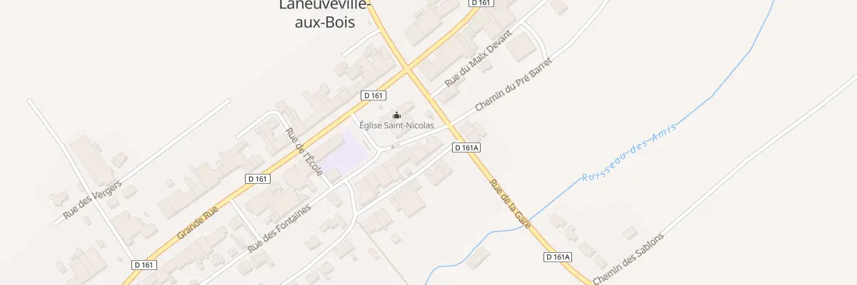Plan du 12 Rue de l’Eglise à Laneuveville-aux-Bois