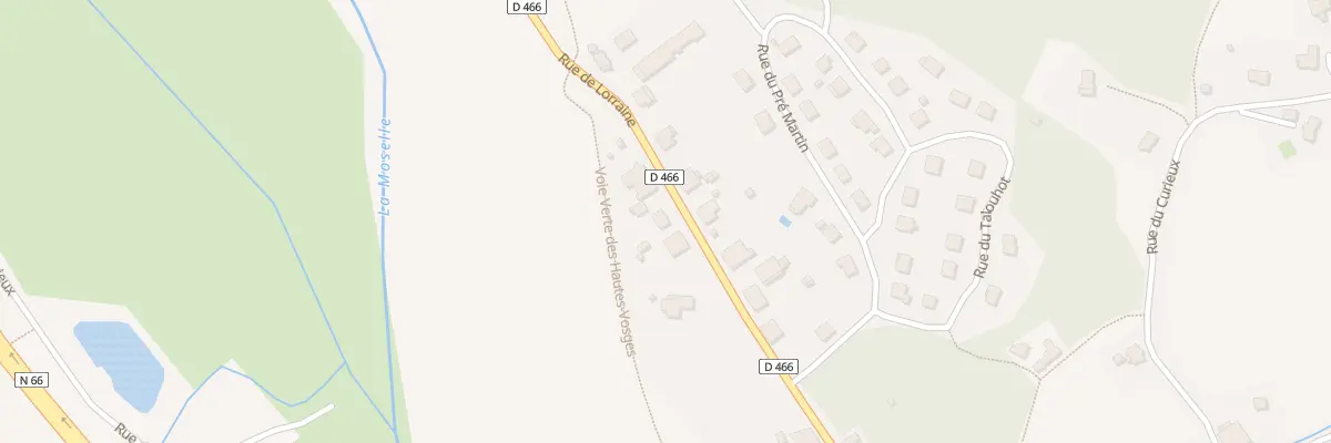 Plan du 87 Rue de Lorraine à Rupt-sur-Moselle