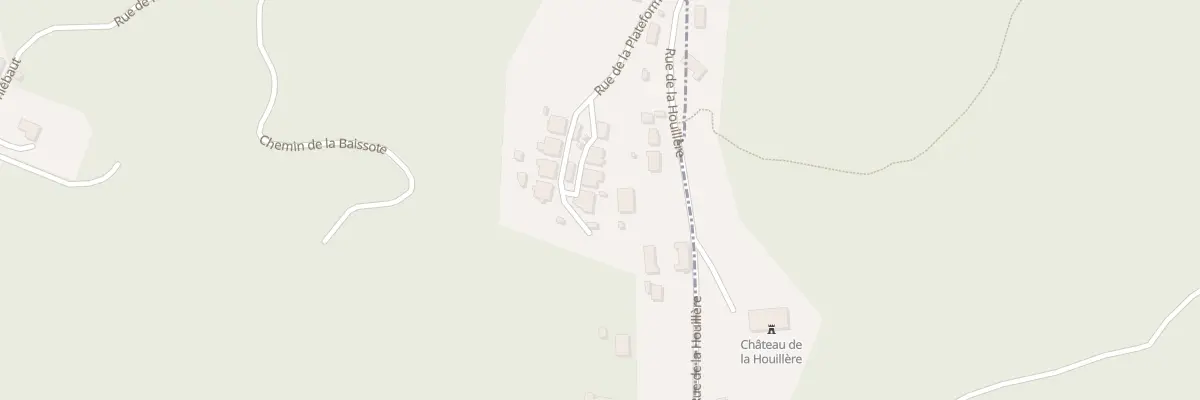 Plan du 23 Rue de la Plateforme à Ronchamp