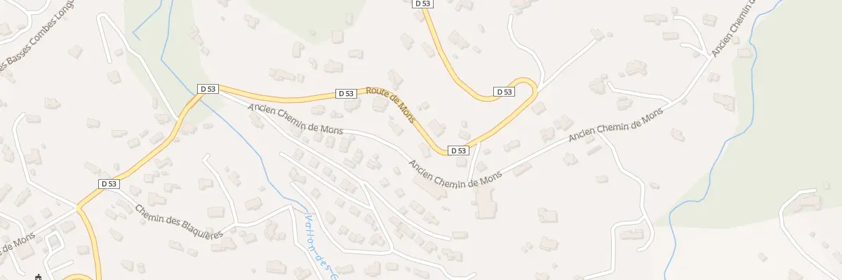 Plan du 5463 Boularde à Seillans