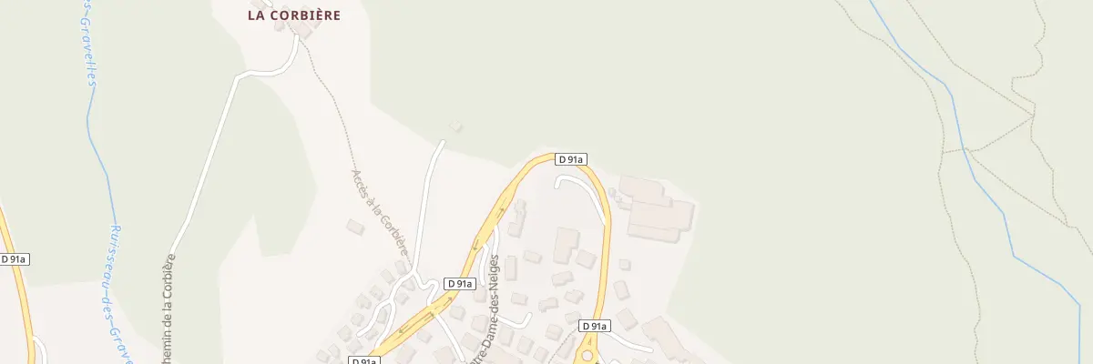 Plan du 628 Rue de l’Aiguille-du-Fruit à Courchevel