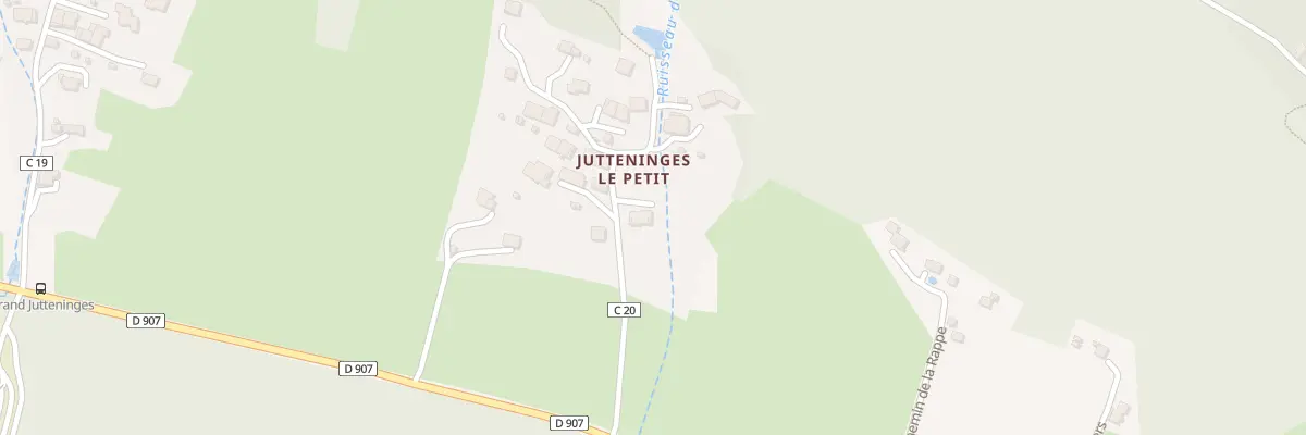 Plan du 160 Rte du Petit Jutteninges à Taninges