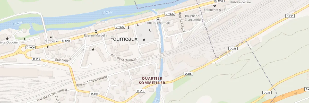 Plan du 5 Rue Jean Moulin à Fourneaux