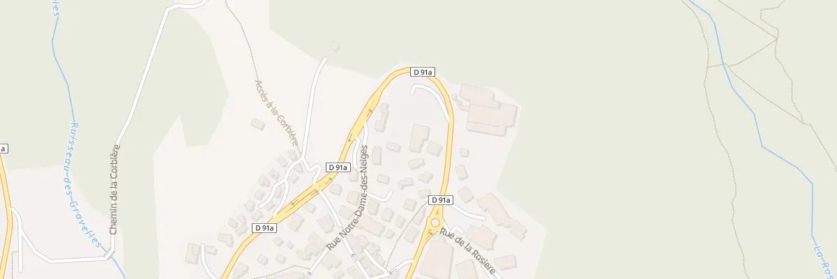 Plan du 672 Rue de l’Aiguille-du-Fruit à Courchevel