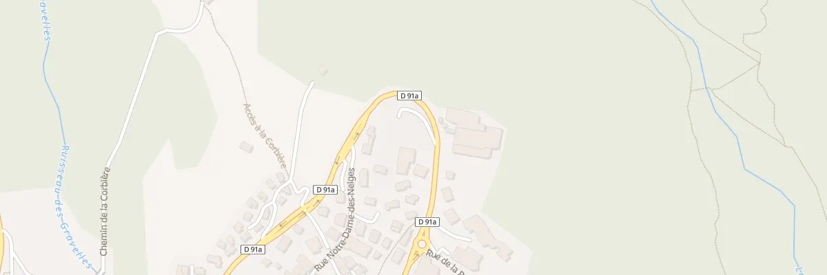 Plan du 640 Rue de l’Aiguille-du-Fruit à Courchevel