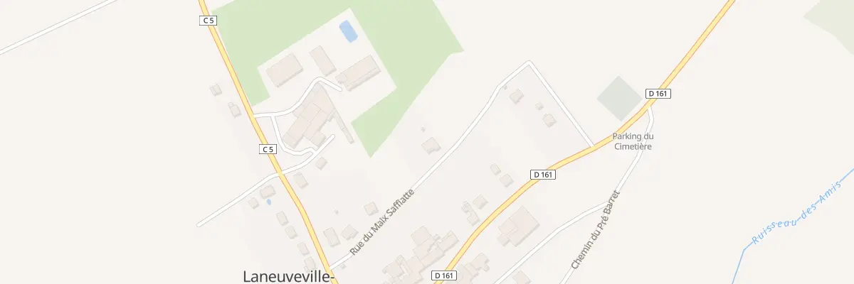 Plan du 11 Rue du Maix Saffiatte à Laneuveville-aux-Bois