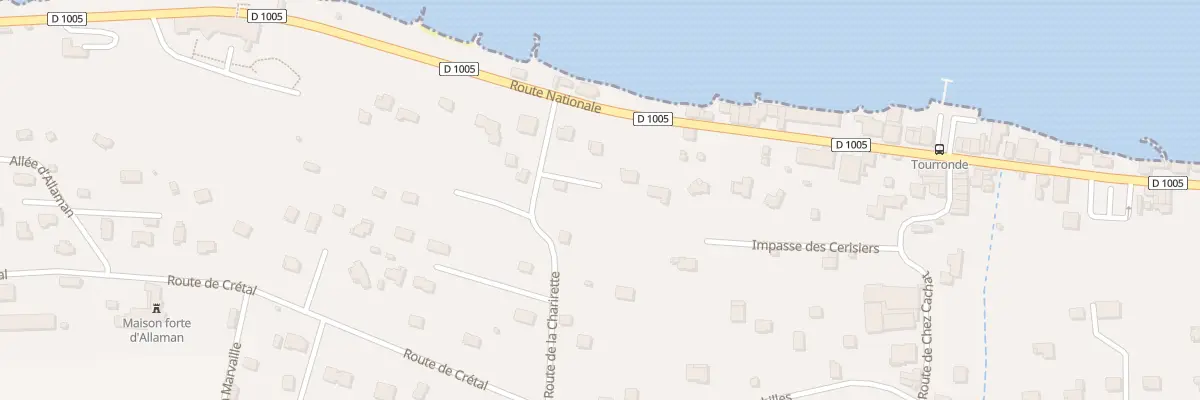 Plan du 3B Rte de la Charirette à Lugrin