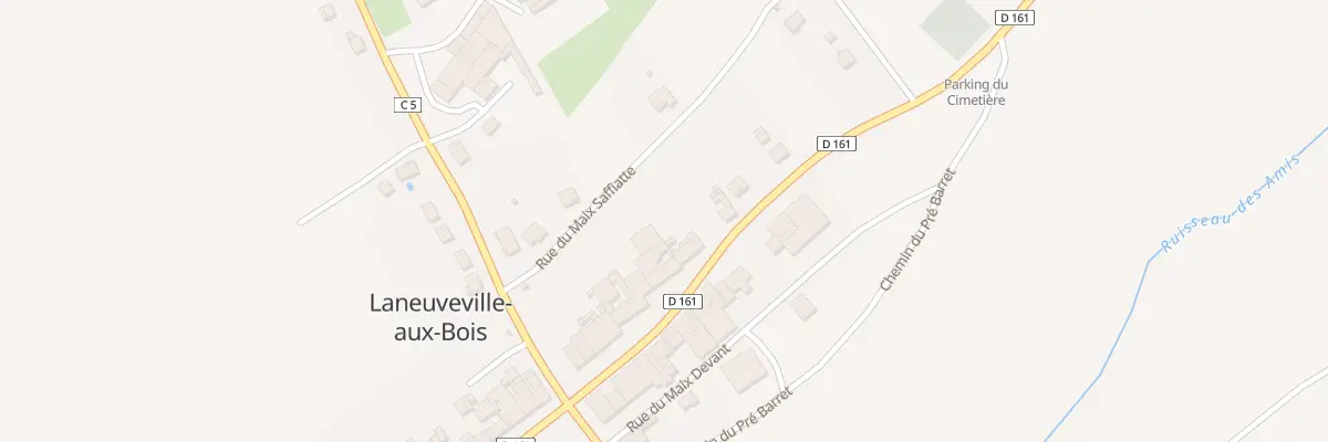 Plan du 77 Grande Rue à Laneuveville-aux-Bois