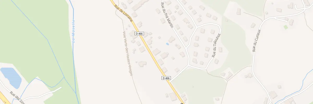 Plan du 74 Rue de Lorraine à Rupt-sur-Moselle