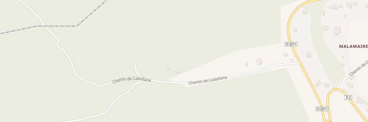 Plan du 330 Che de Castellane Malamaire à Valderoure