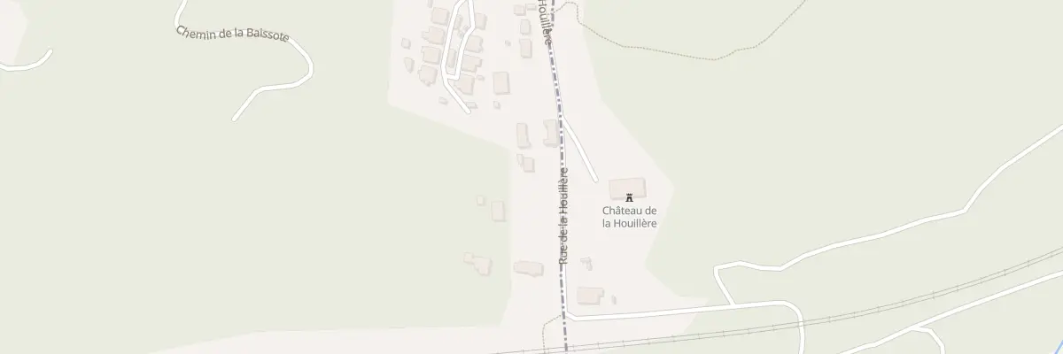 Plan du 32 Rue de la Houillère à Ronchamp
