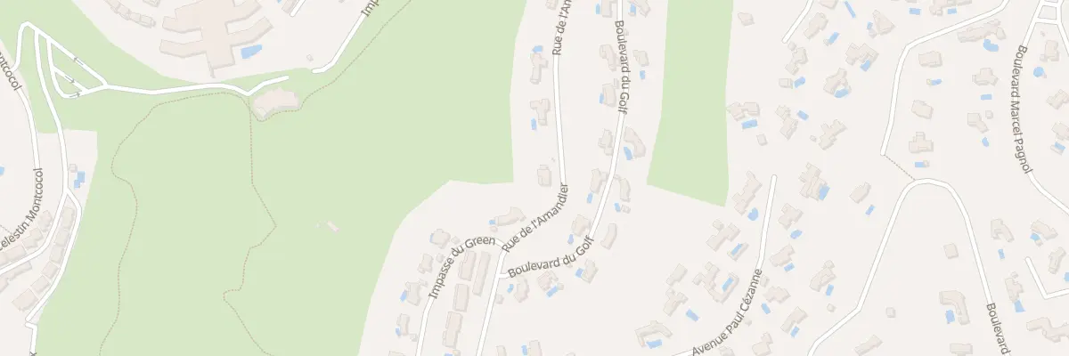 Plan du 75 Rue de l’Amandier à Sainte-Maxime