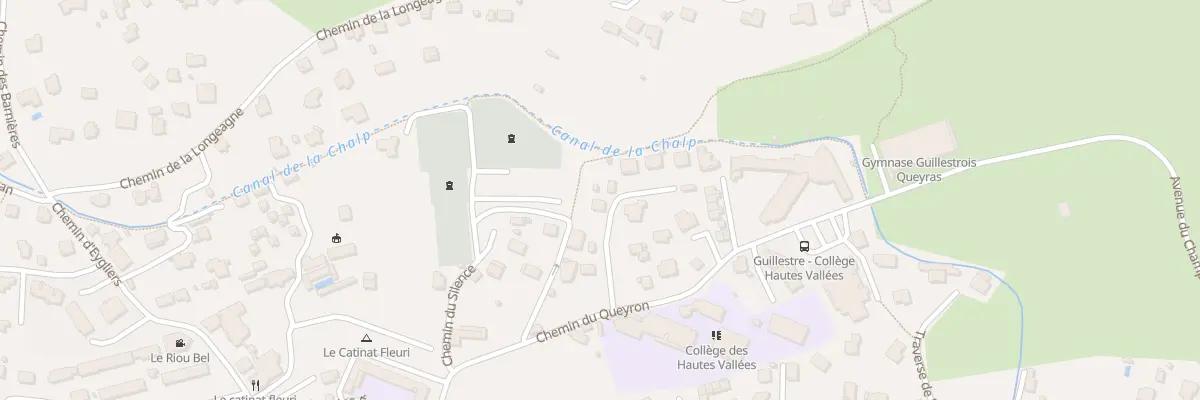 Plan du 1 Imp du Cugulet à Guillestre