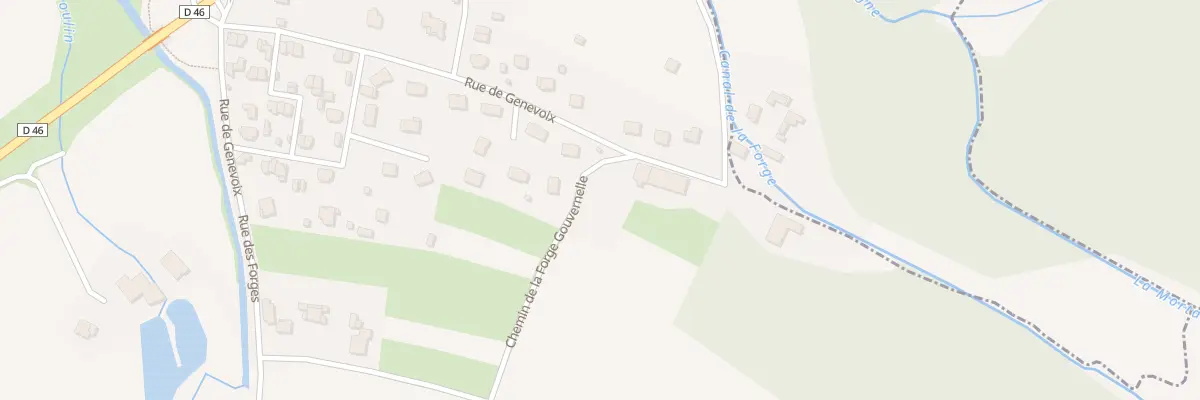 Plan du 88 Rue de Genevoix à Saint-Gorgon