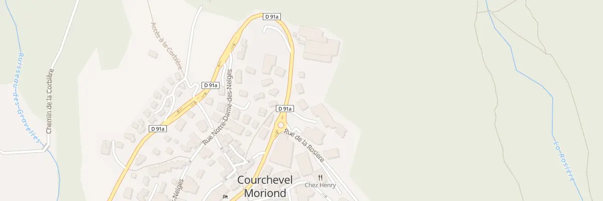 Plan du 731 Rue de l’Aiguille-du-Fruit à Courchevel
