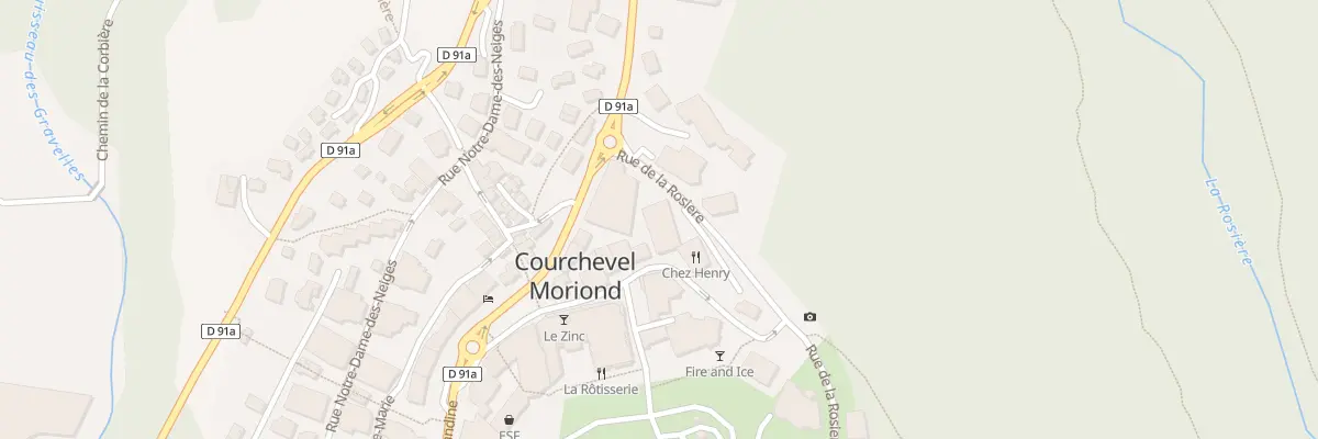 Plan du 159 Rue du Marquis à Courchevel