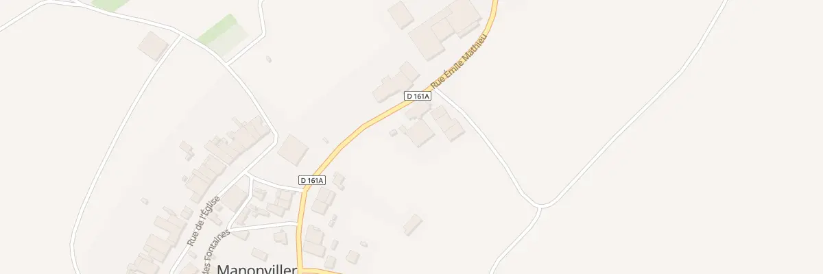 Plan du 26 Rue Emile Mathieu à Manonviller